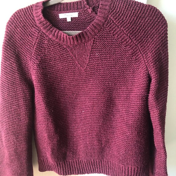 Madewell Sweaters - Madewell Cranberry Sweater Size Small